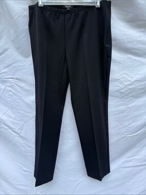 Karen Kane Black Straight-Leg Dress Pants